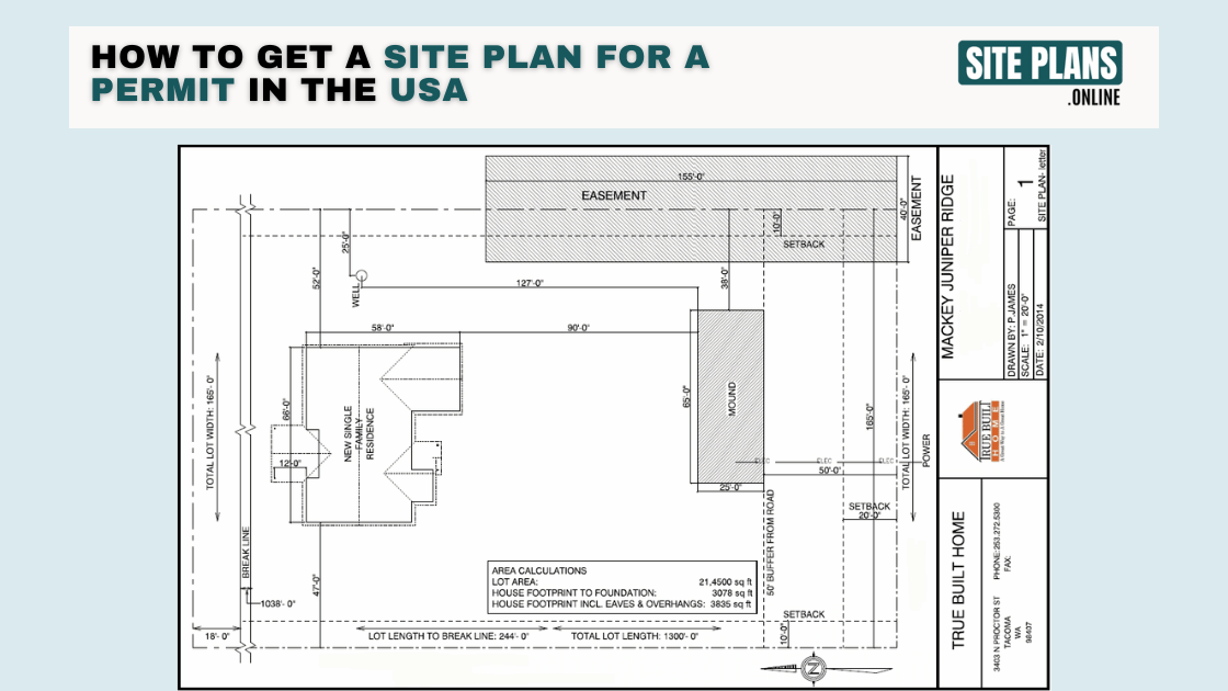 How to Get a Site Plan for a Permit in the USA (2025 Guide)