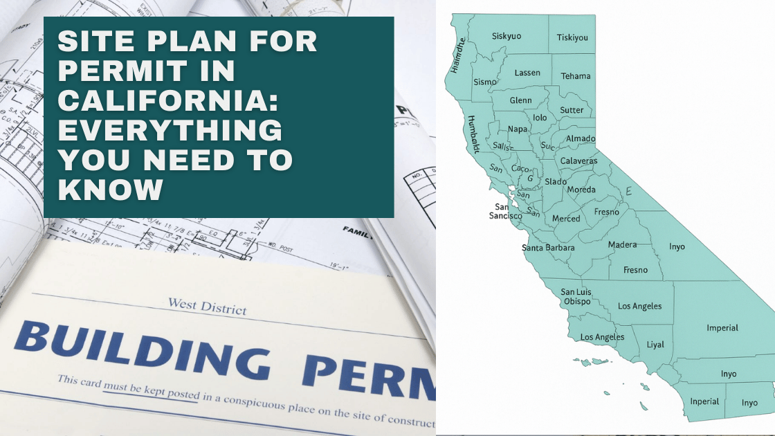 Site Plan for Permit in California