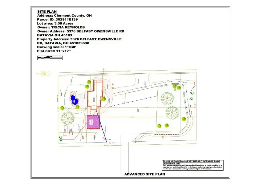 Site plan sample 3