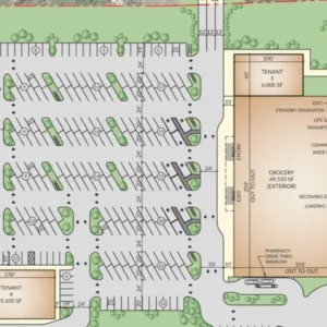 The Works Commercial Site Plan