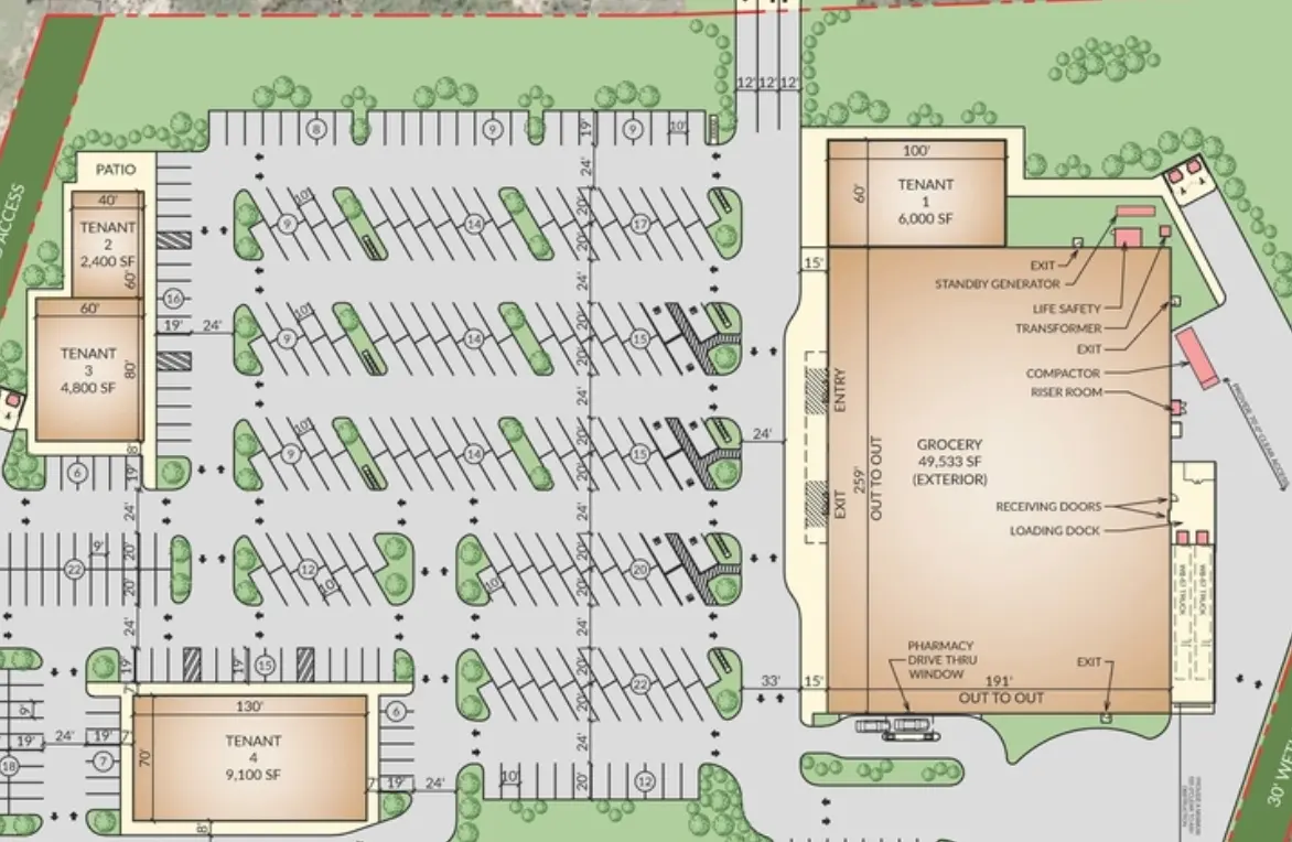 The Works Commercial Site Plan