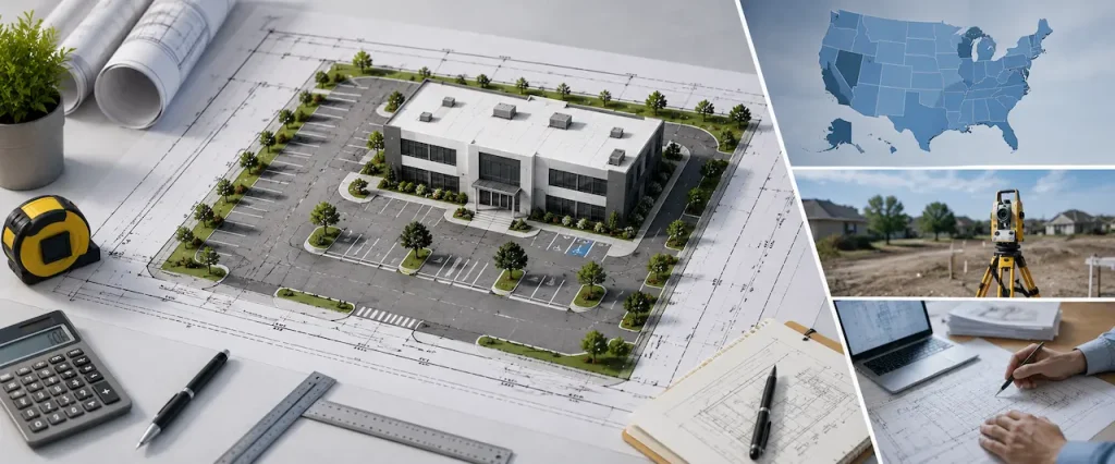 Non-Certified Site Plans for Permits in the USA