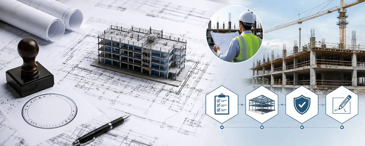 PE stamped plans for permits and engineer approval