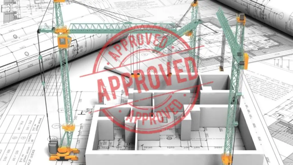 Home addition site plan
