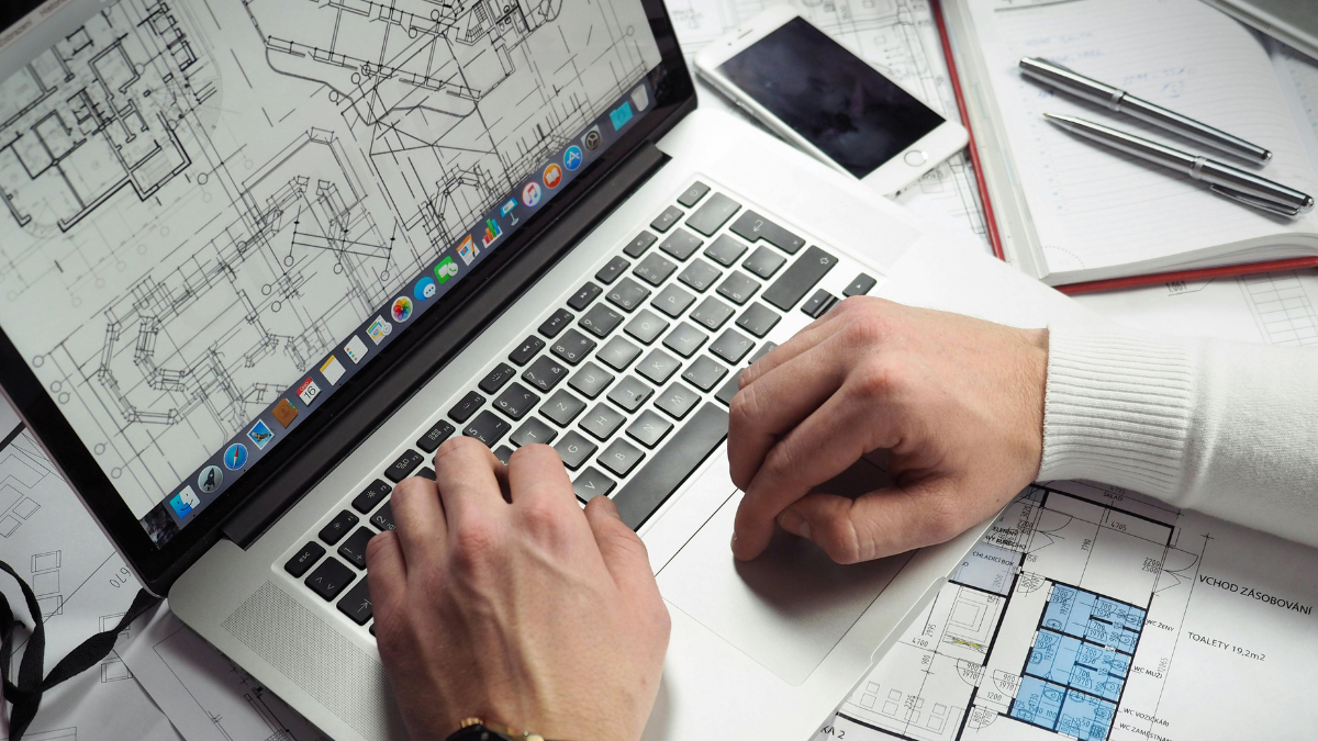 A high-speed digital site plan blueprint layout loading on a modern laptop screen, highlighting fast 12-to-24-hour delivery times.