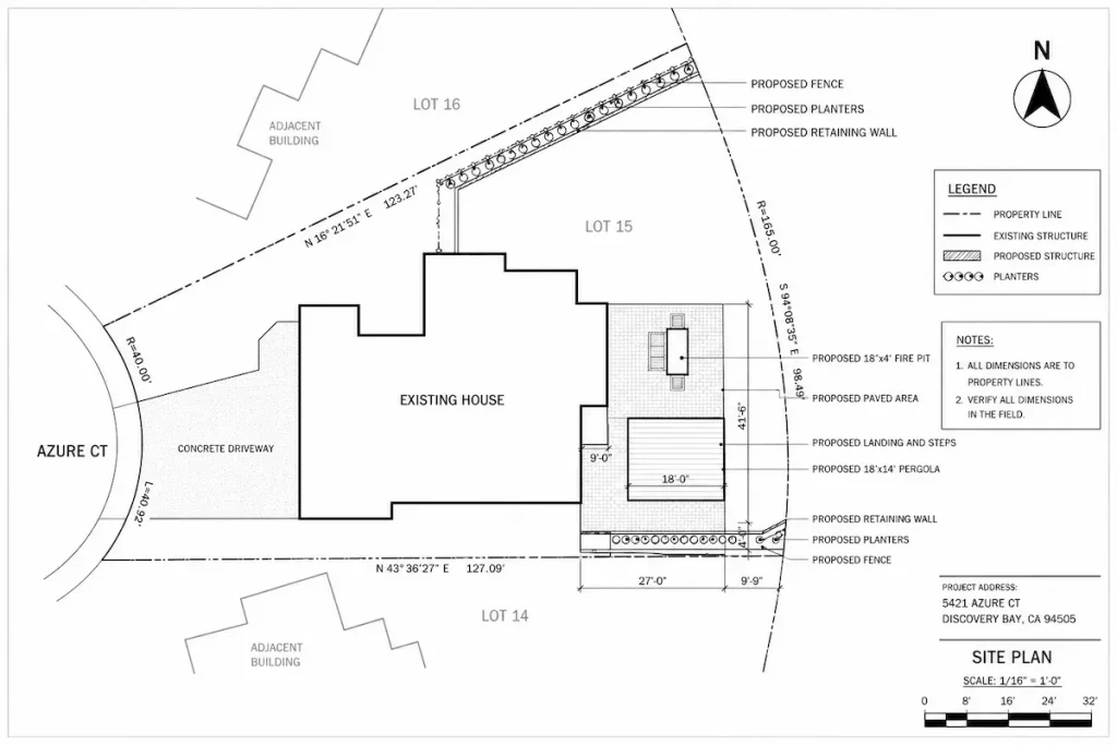Site Plan Example for a Permit: What a Good One Looks Like