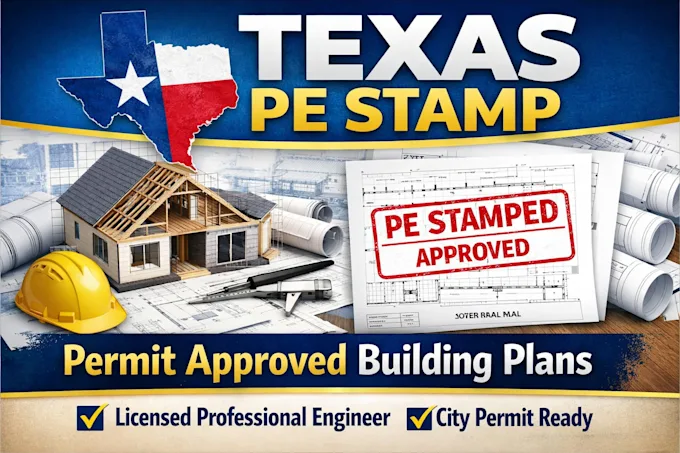 Texas PE Stamp Requirements for Building Permits