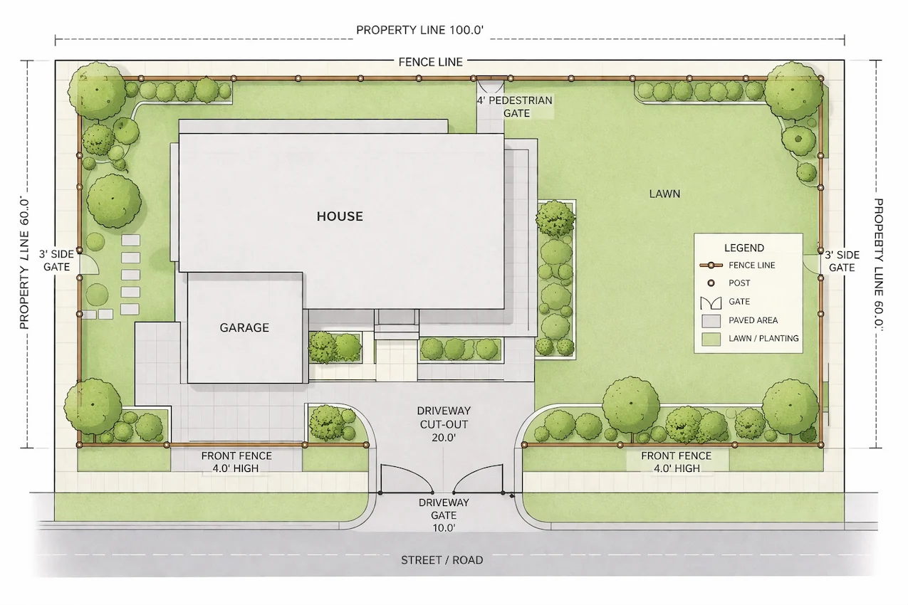 Site Plan for a Permit in Hialeah, Florida