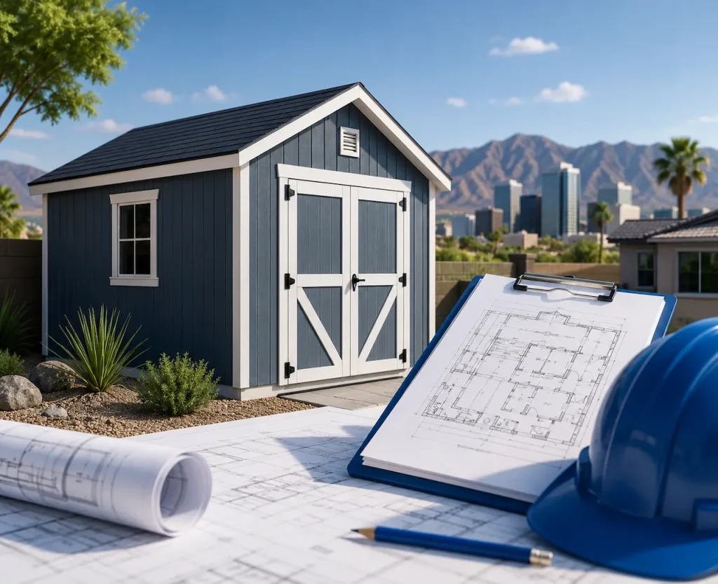 Phoenix Shed & Accessory Structure Permit Rules: What Homeowners Must Know