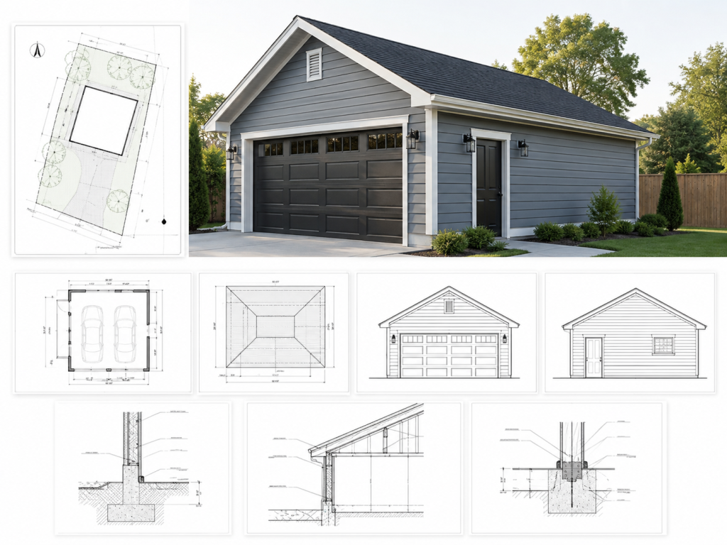 Garage permit plans