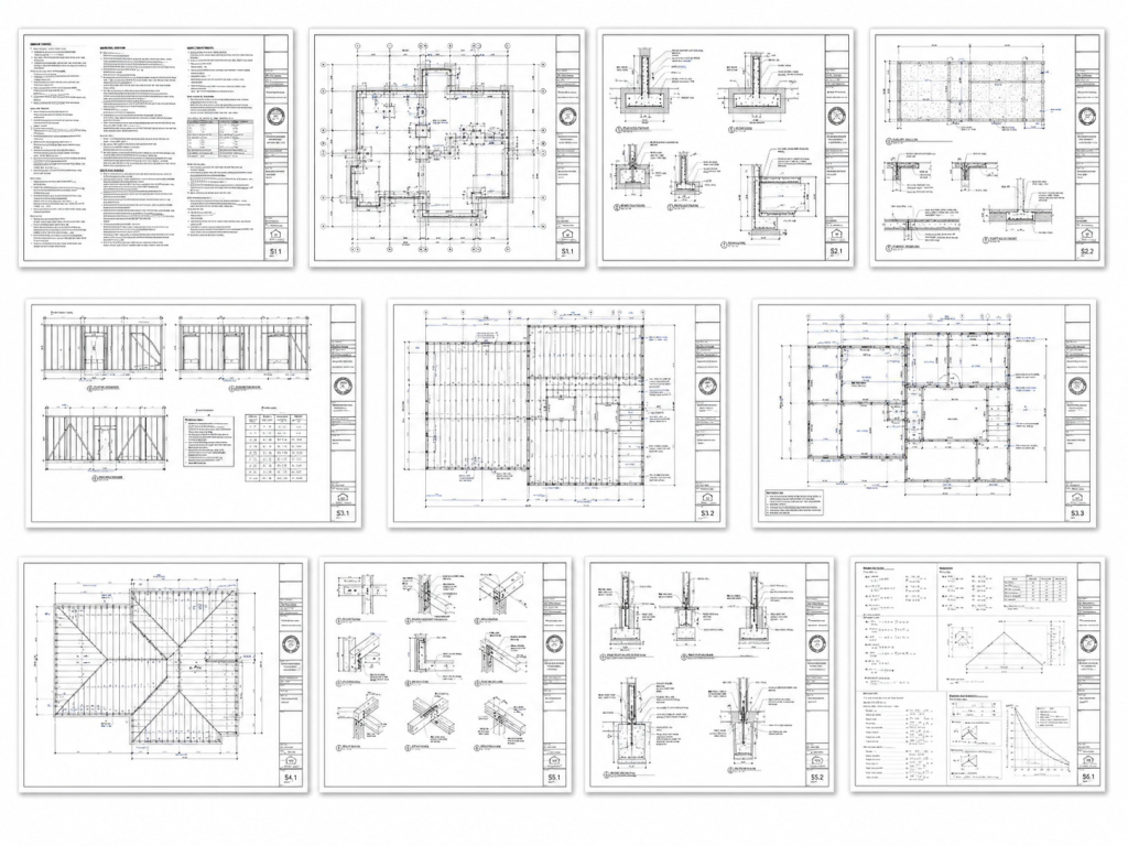As-built residential site plan showing existing property conditions