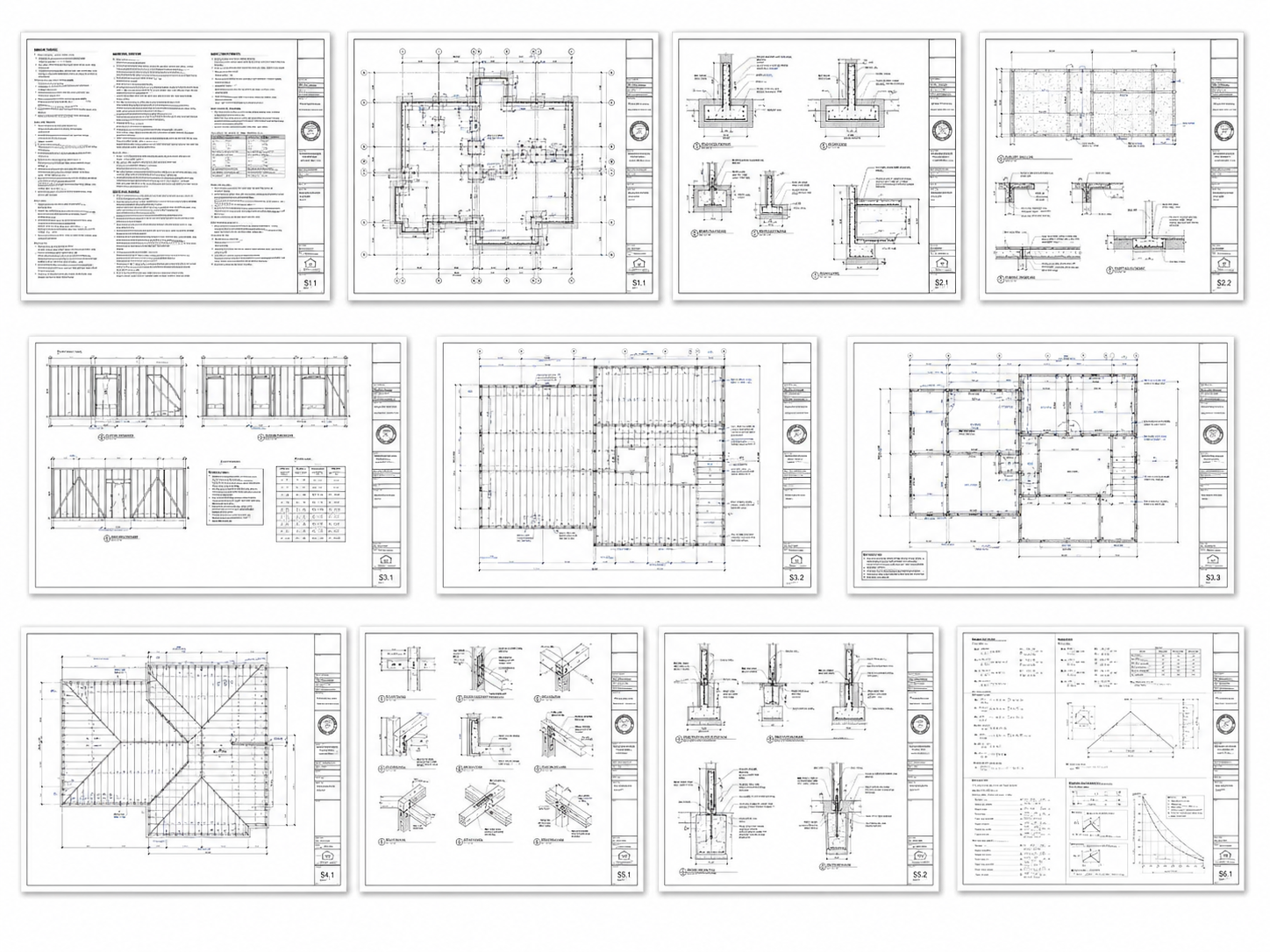 Carson County Texas structural permit plans