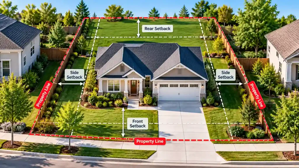 How Setbacks Make Boundary Accuracy Important