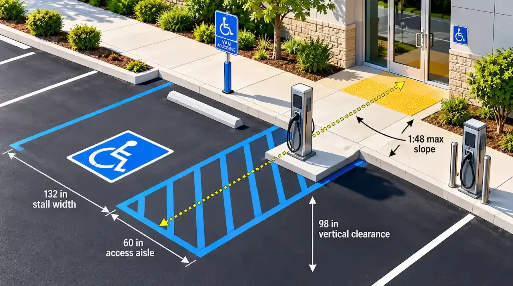 Commercial Site Plan Requirements: Parking, ADA, Drainage & Fire Access