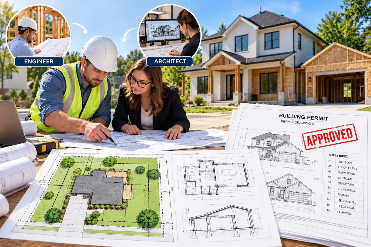 Do Permit Drawings Need an Engineer or Architect?