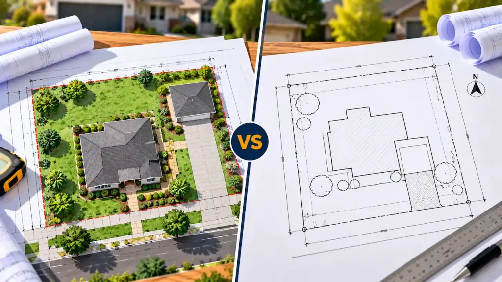 Plot Plan vs Site Plan: What Does the Permit Office Actually Need?